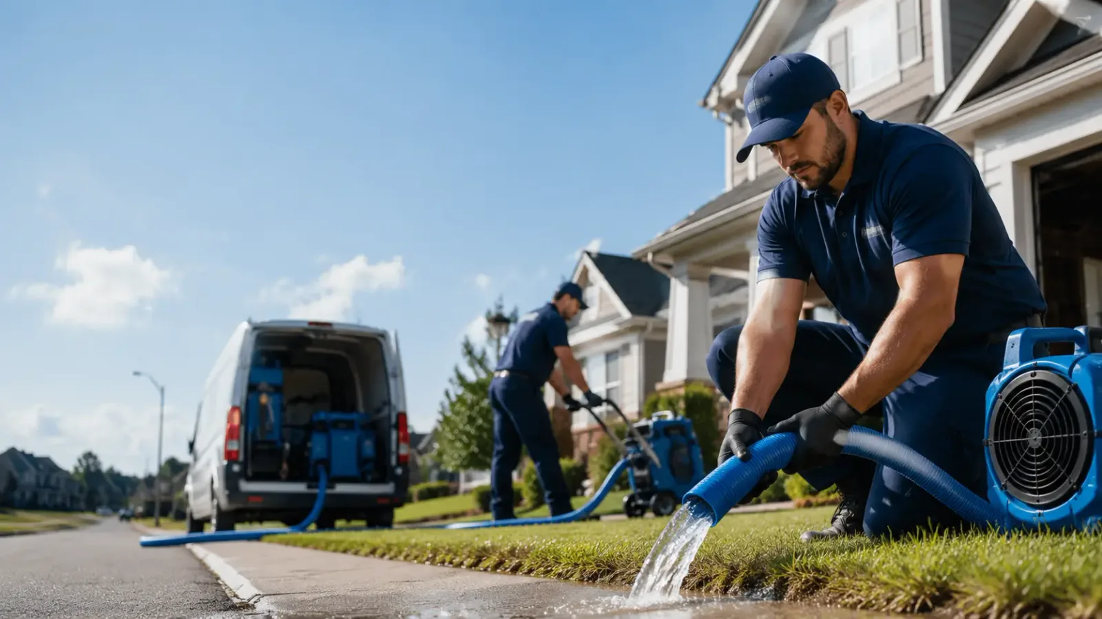 Flood Damage Restoration in Jamestown, LA